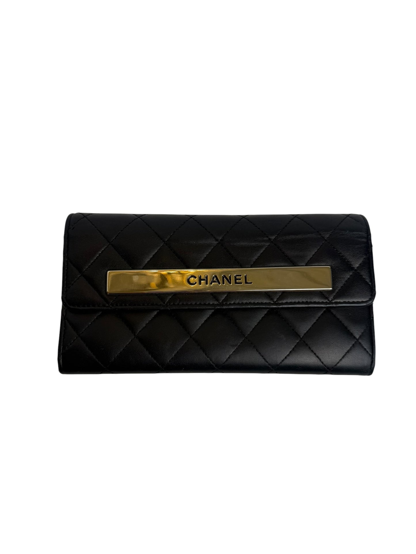 Chanel Black Trendy Wallet T7053