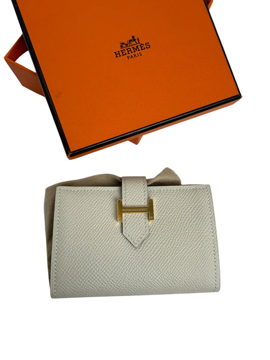 Hermes Wallet White Full Set T7615