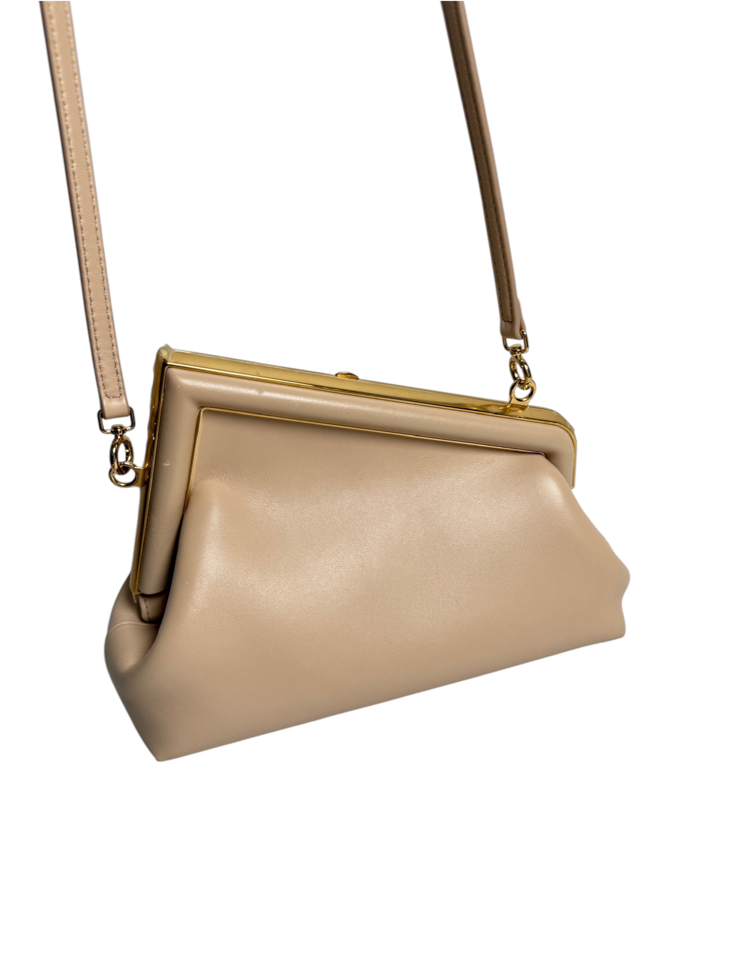 Fendi Small Beige First Shoulder Bag T8663