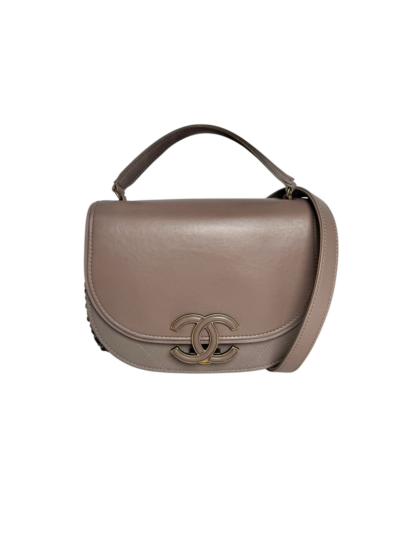 Chanel Lavender Curve Flap T6150