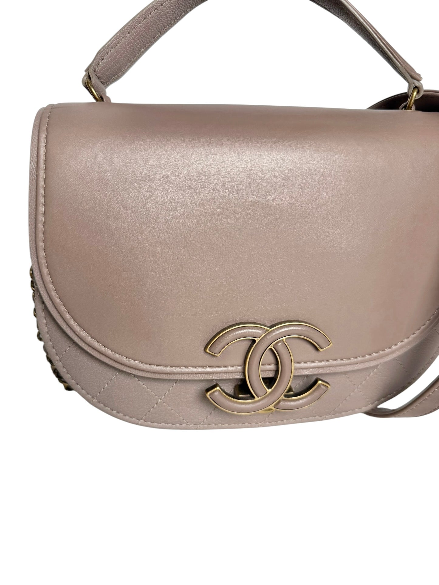 Chanel Lavender Curve Flap T6150