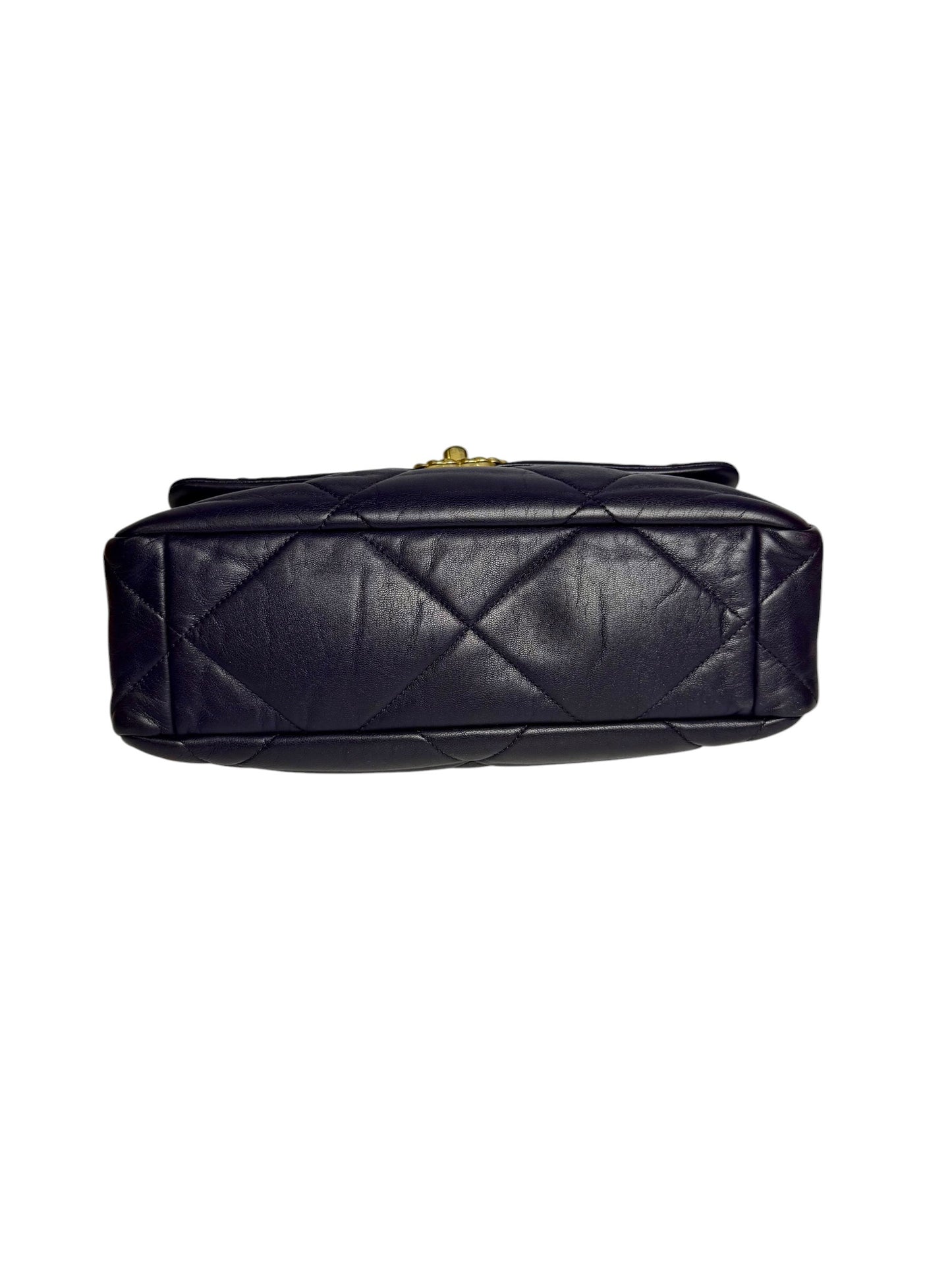 Chanel Purple 18 Flap Medium T7386