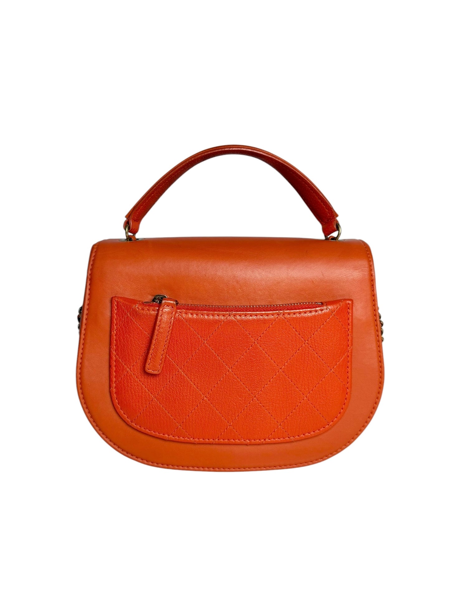 Chanel Orange Curve Flap T6728
