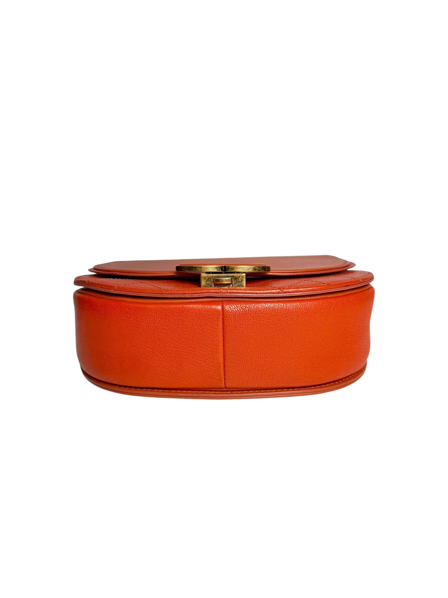 Chanel Orange Curve Flap T6728