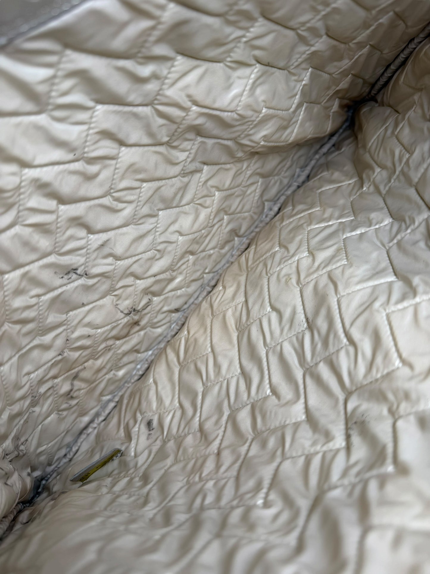 Chanel Chevron Black O Case RHW T3904
