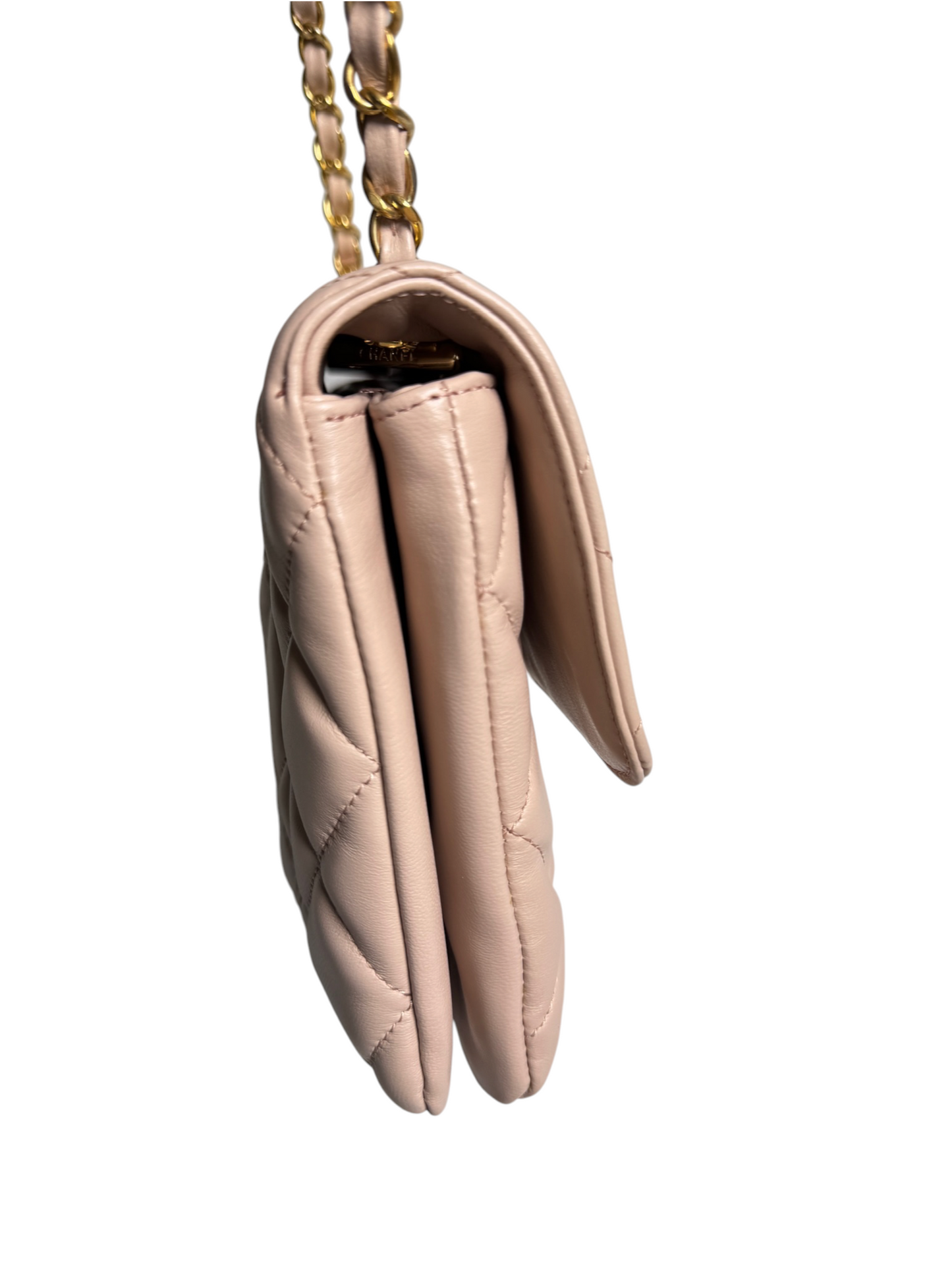 Chanel Light Pink Trendy CC Flap GHW T8765