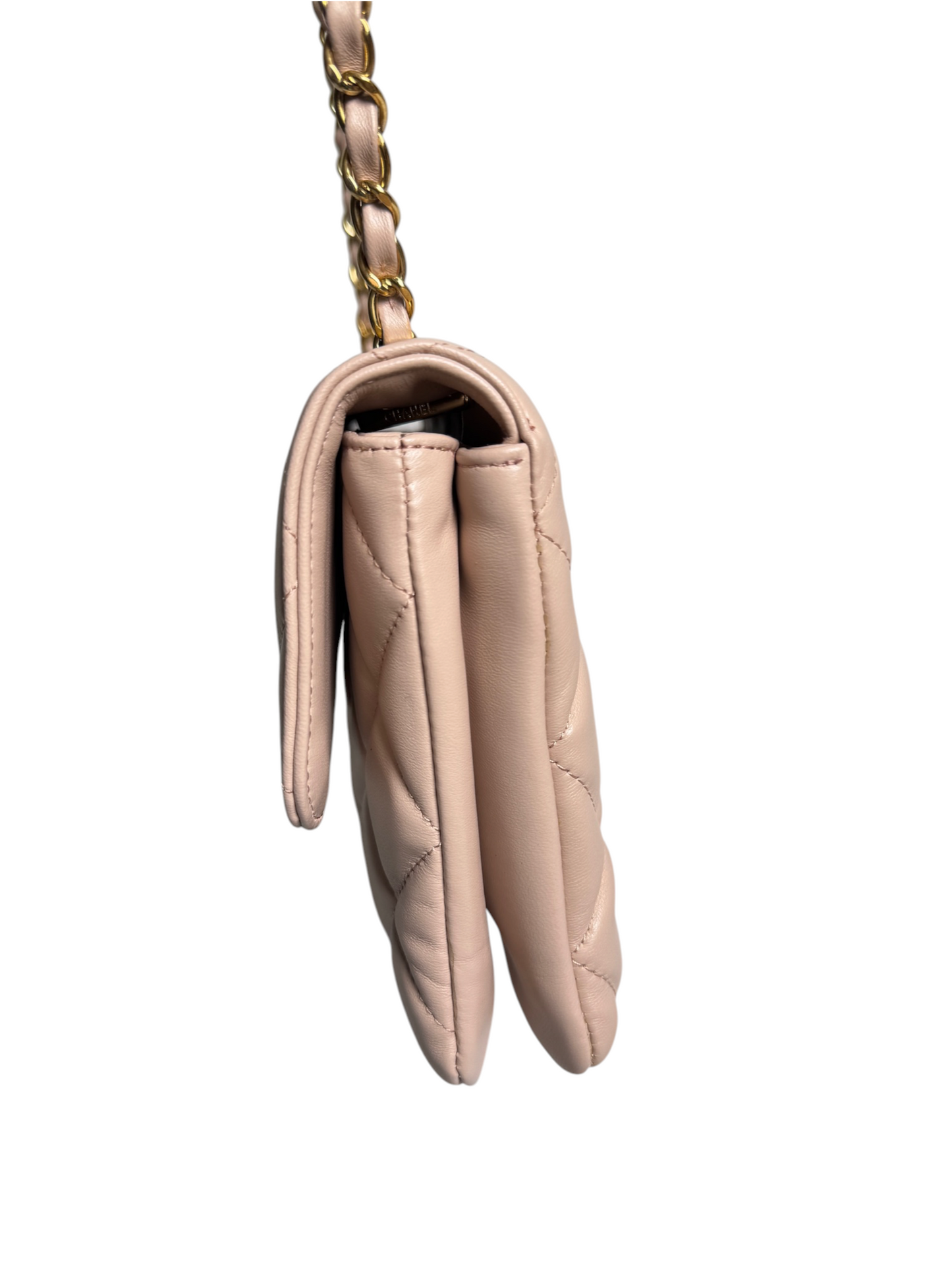 Chanel Light Pink Trendy CC Flap GHW T8765