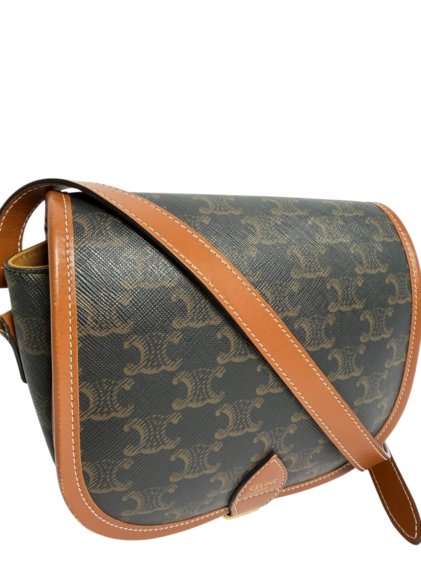 Celine Triomphe Folco Bag Medium