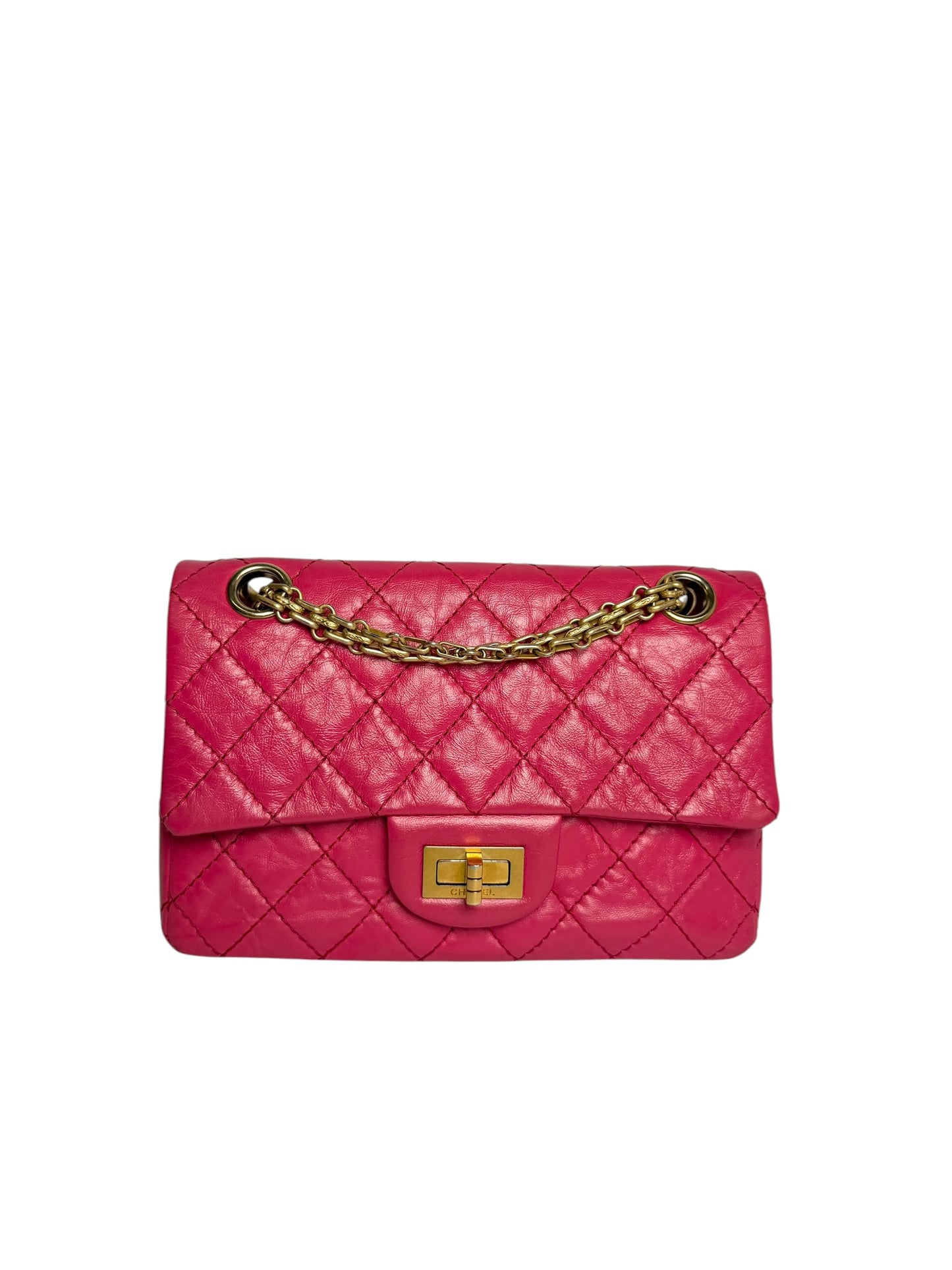 Chanel Pink Mini Reissue GHW