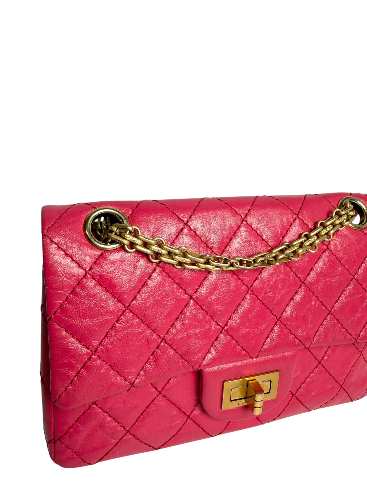 Chanel Pink Mini Reissue GHW