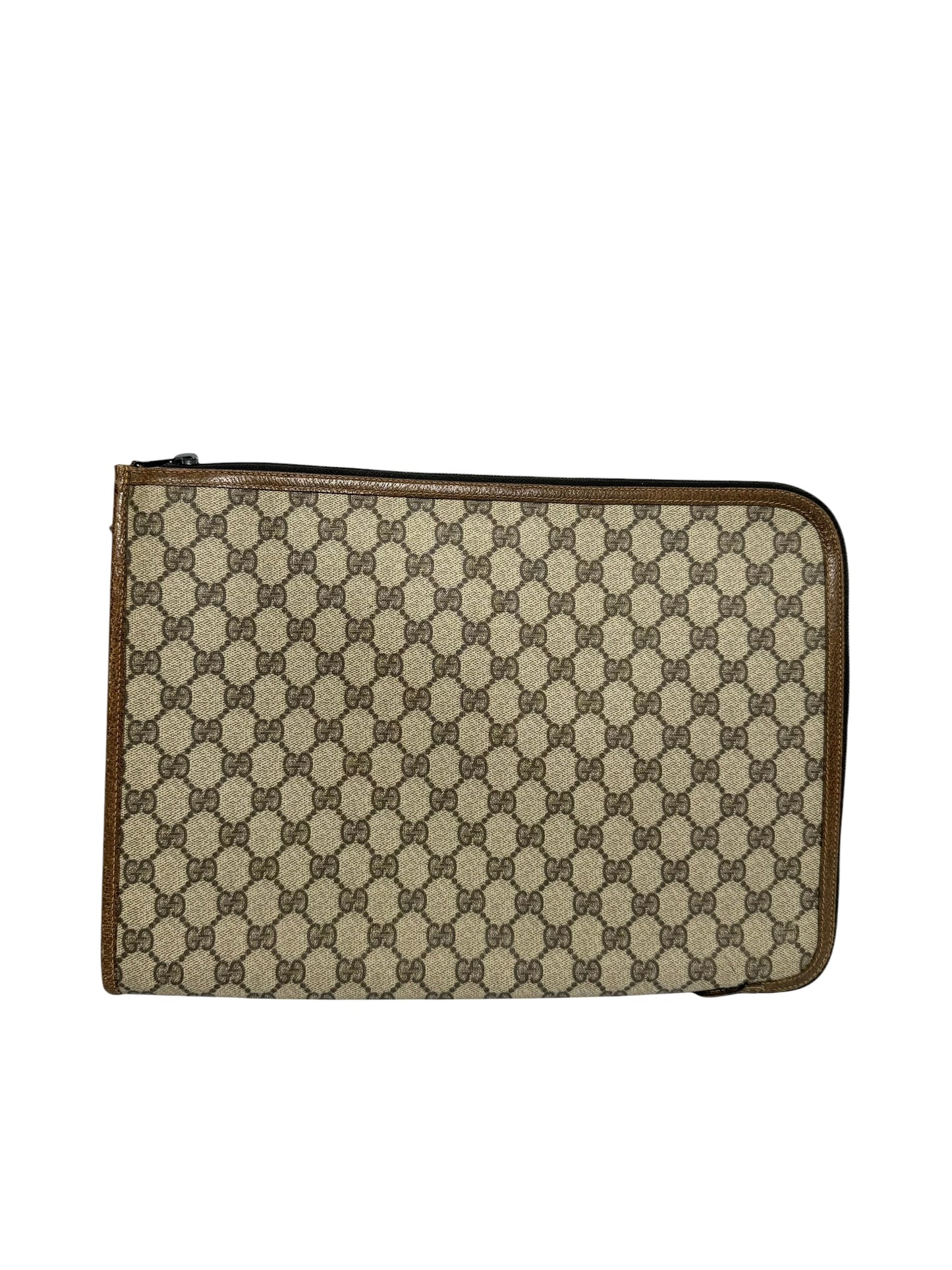 Gucci Brown GG Document Case