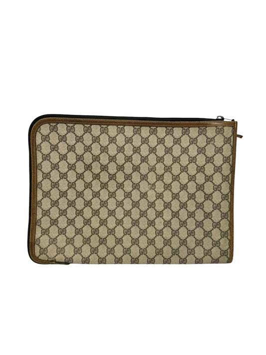 Gucci Brown GG Document Case