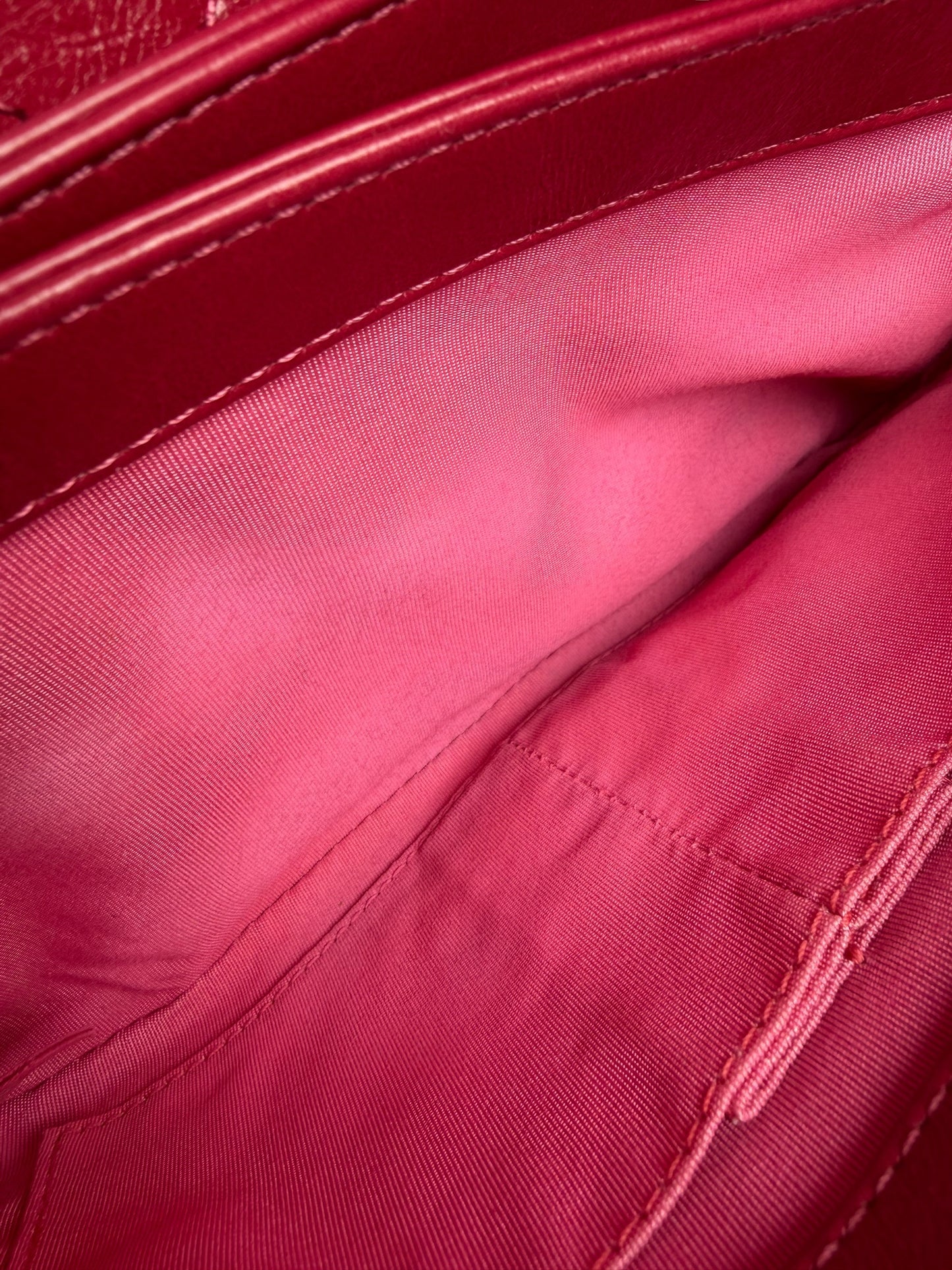 Chanel Pink Tweed Flap