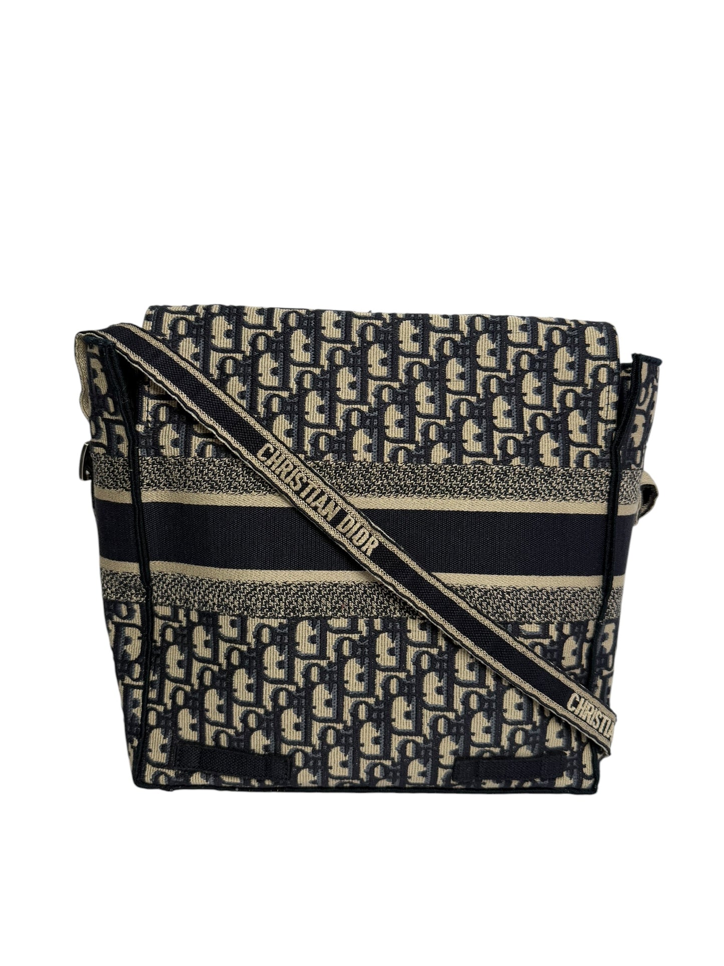 Christian Dior Oblique Medium Diorcamp Messenger Blue