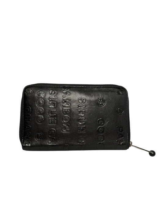 Chanel Black Embossed 31 Rue Cambon Wallet