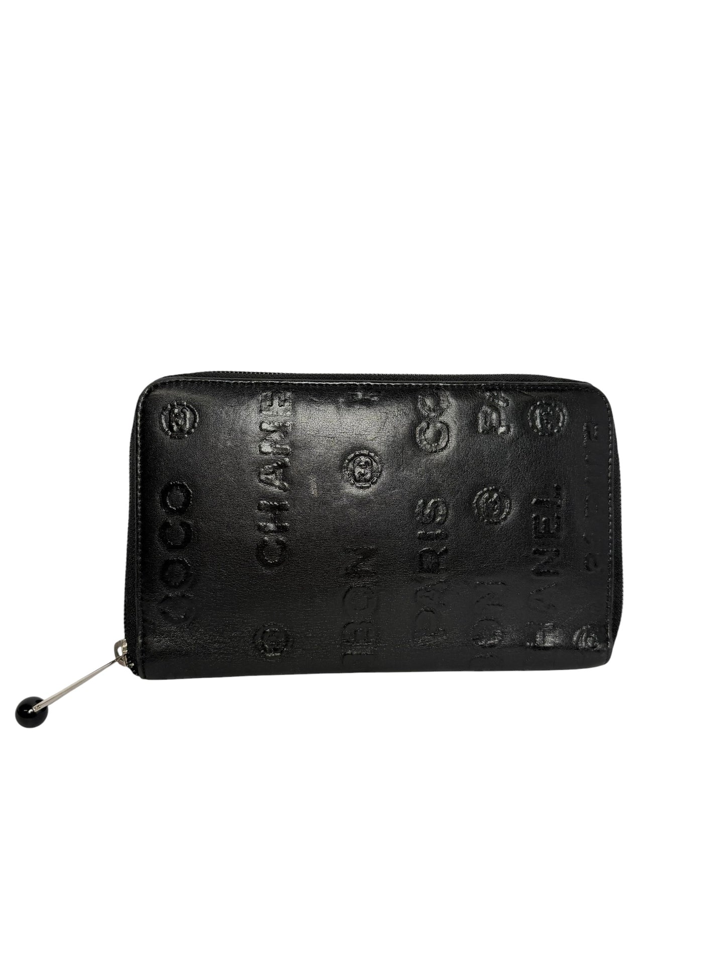 Chanel Black Embossed 31 Rue Cambon Wallet