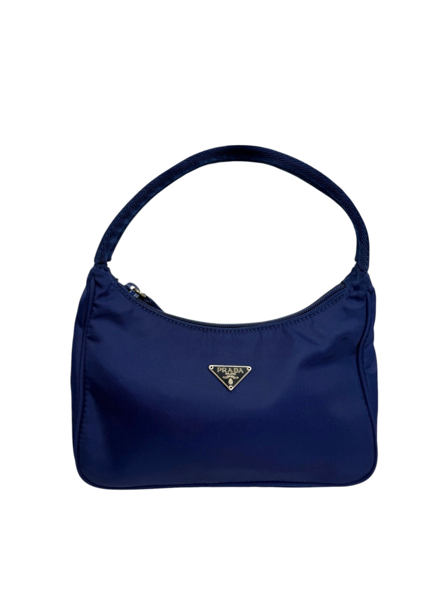Prada Re-edition Tessuto Blue Nylon Shoulder T2587