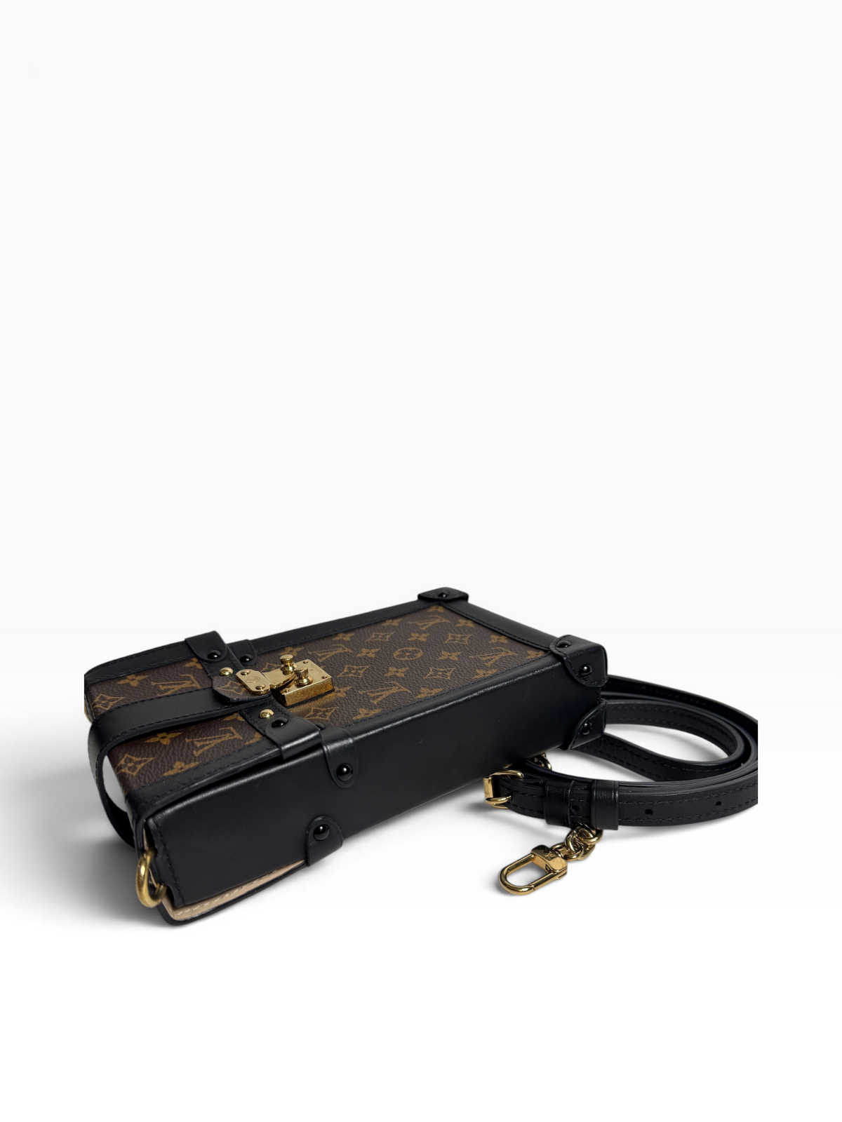 Louis Vuitton Vertical Trunk Pochette Crossbody T8892