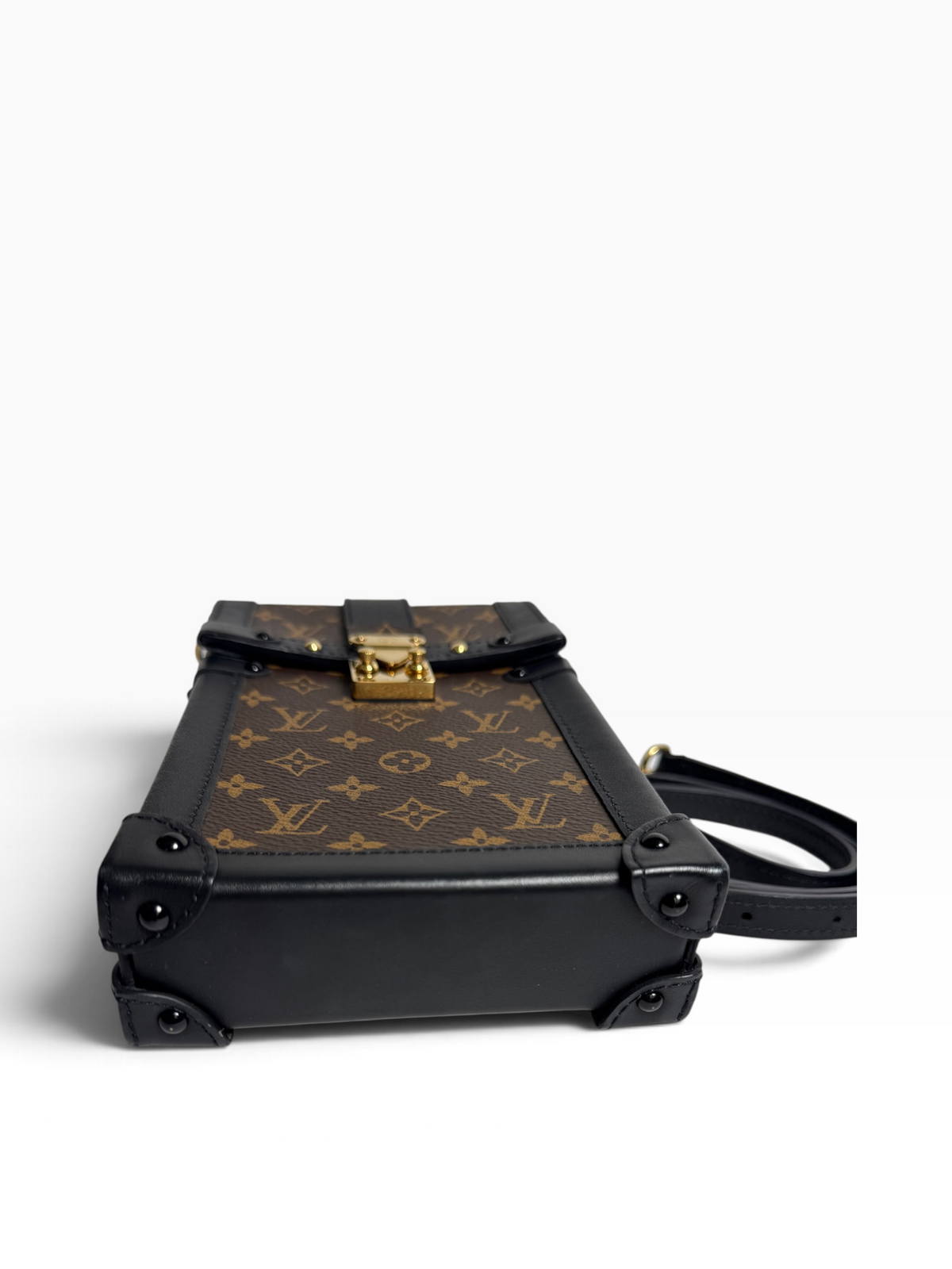 Louis Vuitton Vertical Trunk Pochette Crossbody T8892