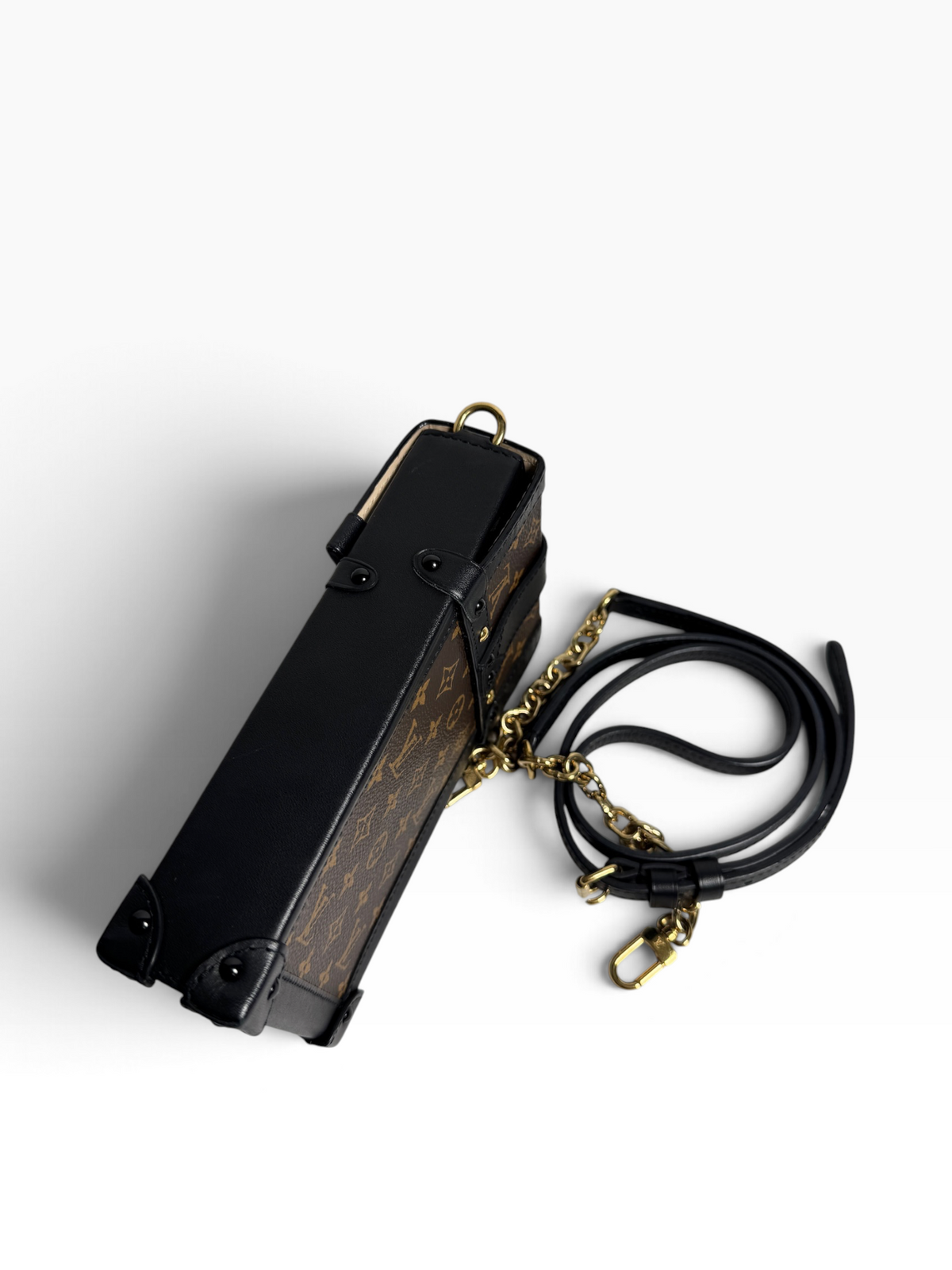 Louis Vuitton Vertical Trunk Pochette Crossbody T8892