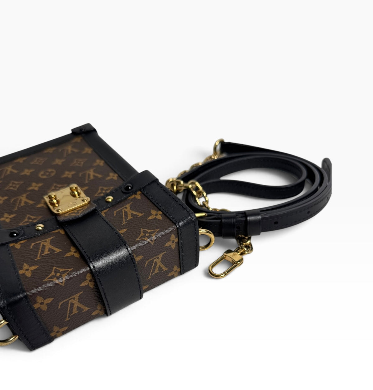 Louis Vuitton Vertical Trunk Pochette Crossbody T8892
