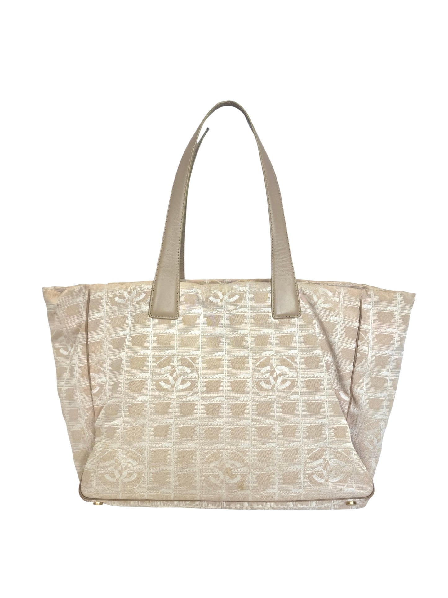Chanel Beige Nylon Travel Tote T1119