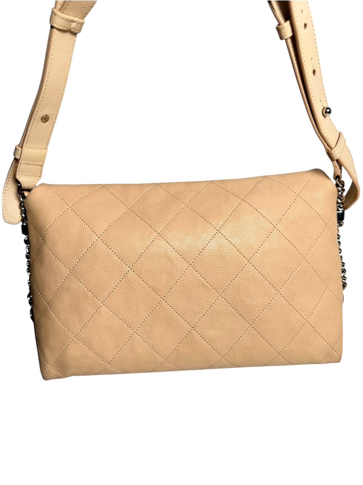 Chanel Beige Caviar Shoulder T9013