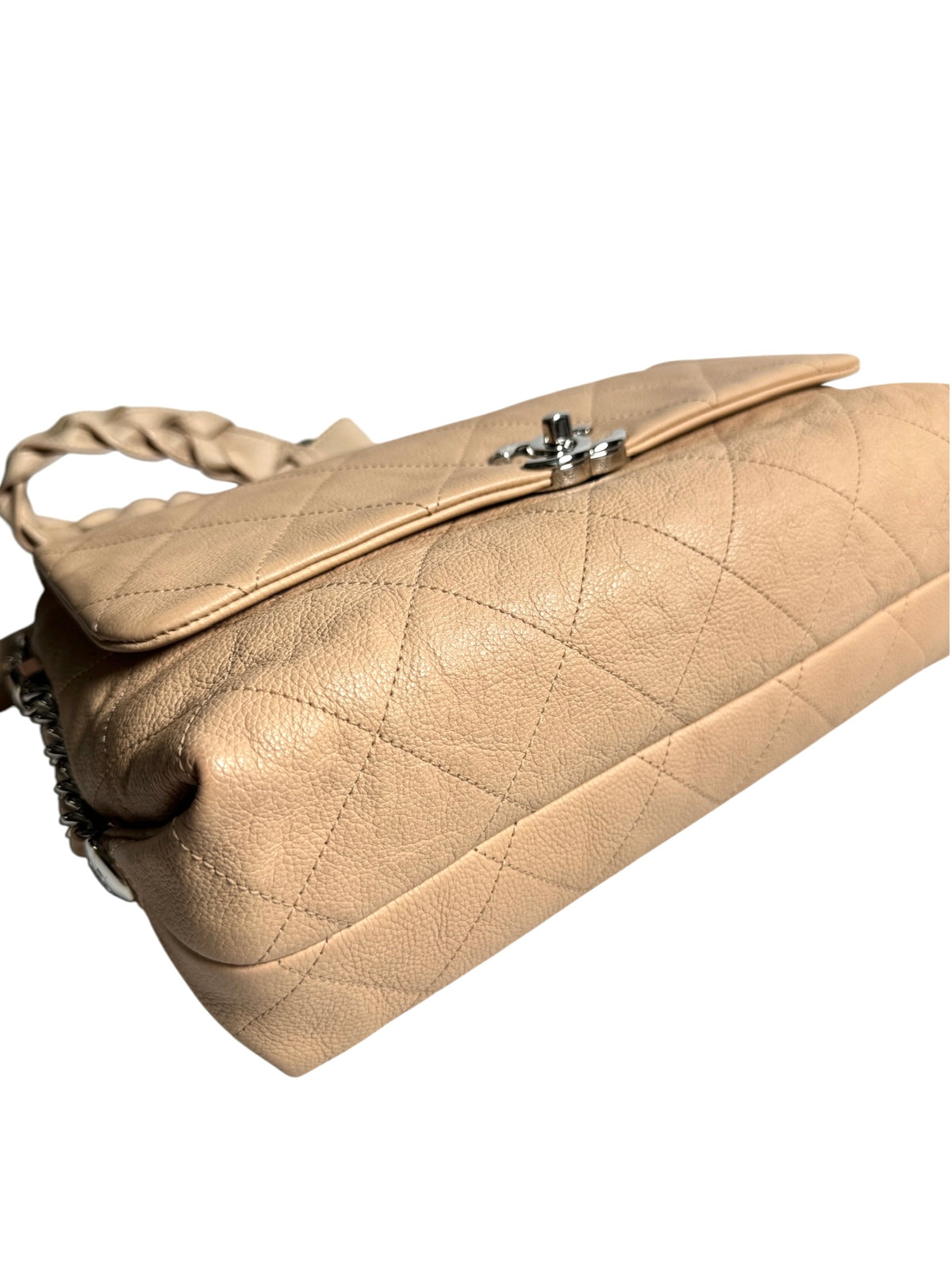 Chanel Beige Caviar Shoulder T9013