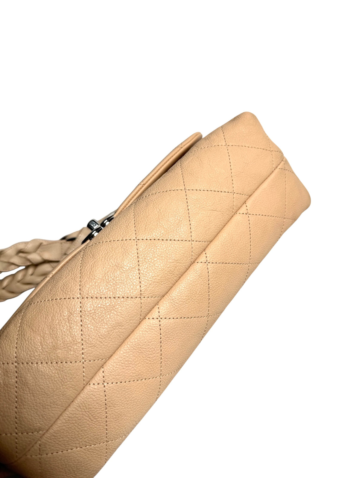 Chanel Beige Caviar Shoulder T9013