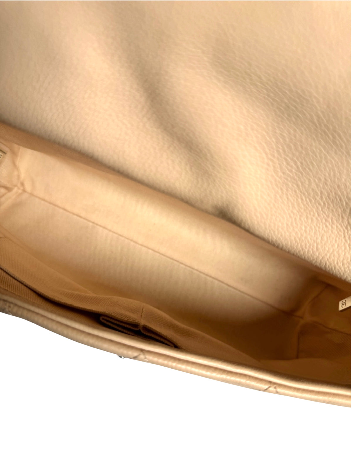 Chanel Beige Caviar Shoulder T9013
