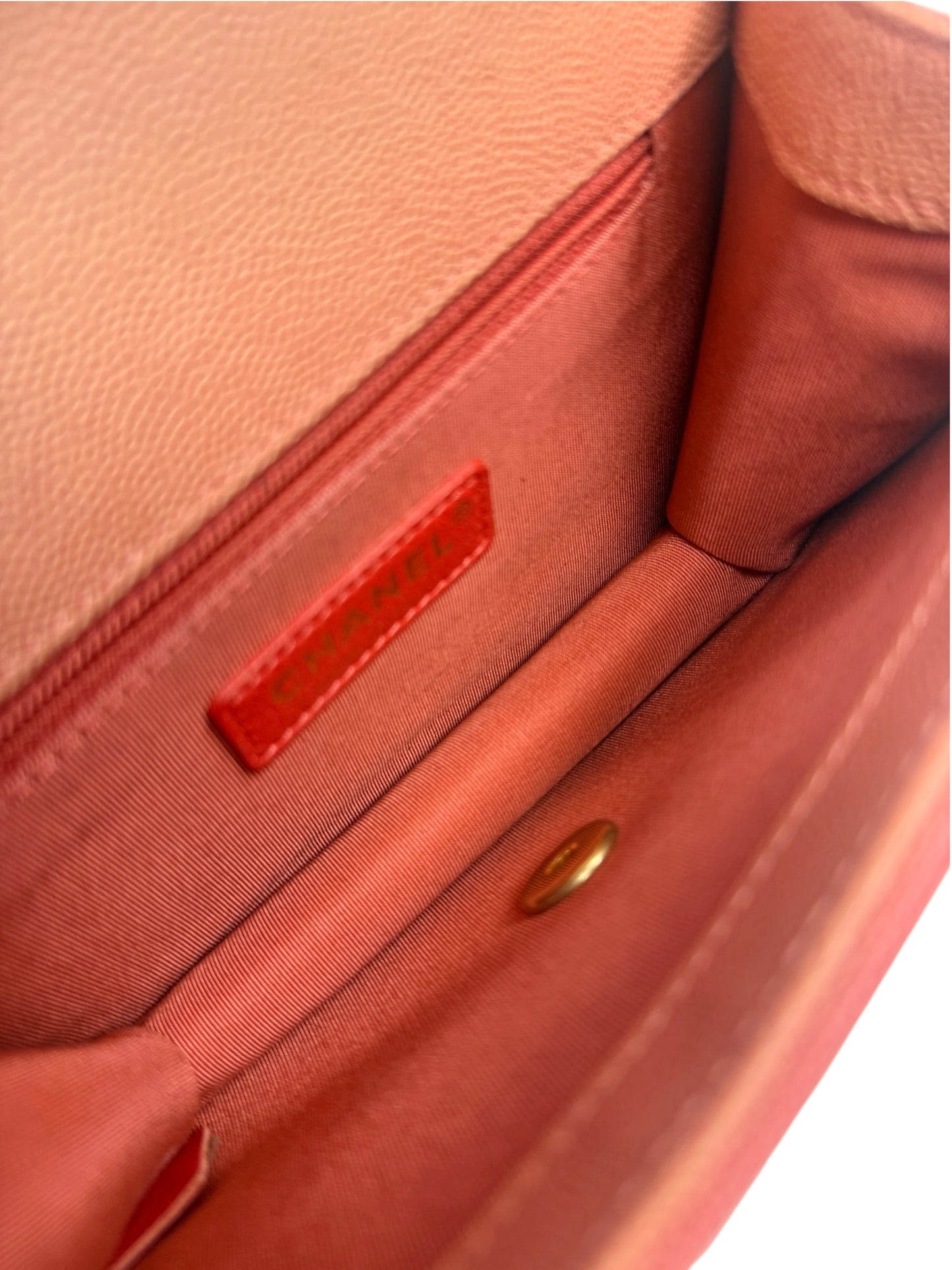 Chanel Quilted Caviar Sunset On The Sea Flap Belt Bag T8639