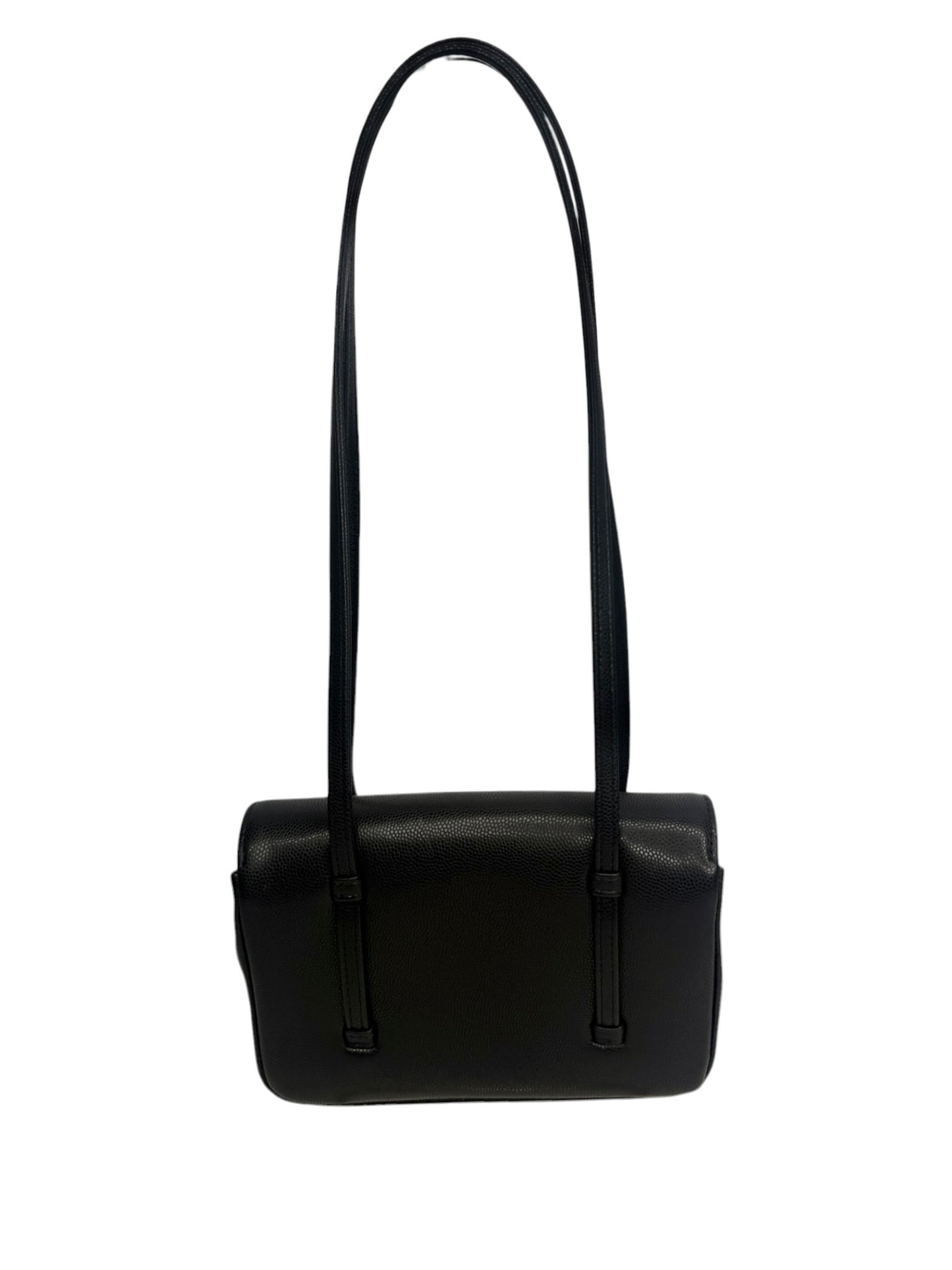 Chanel Shiny Black Caviar Mini Preppy Coco Shoulder T8725