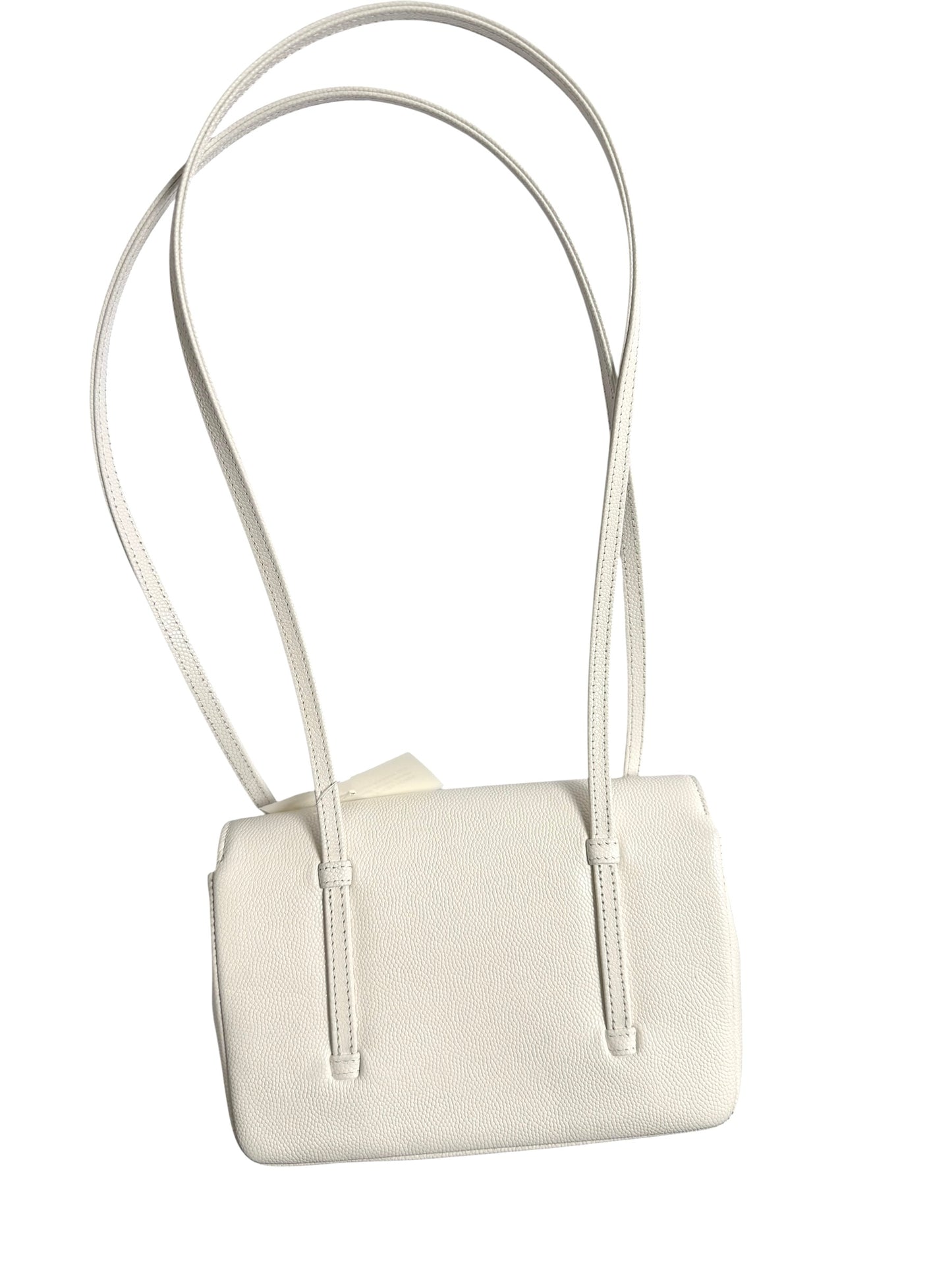 Chanel White Caviar Mini Preppy Coco Shoulder