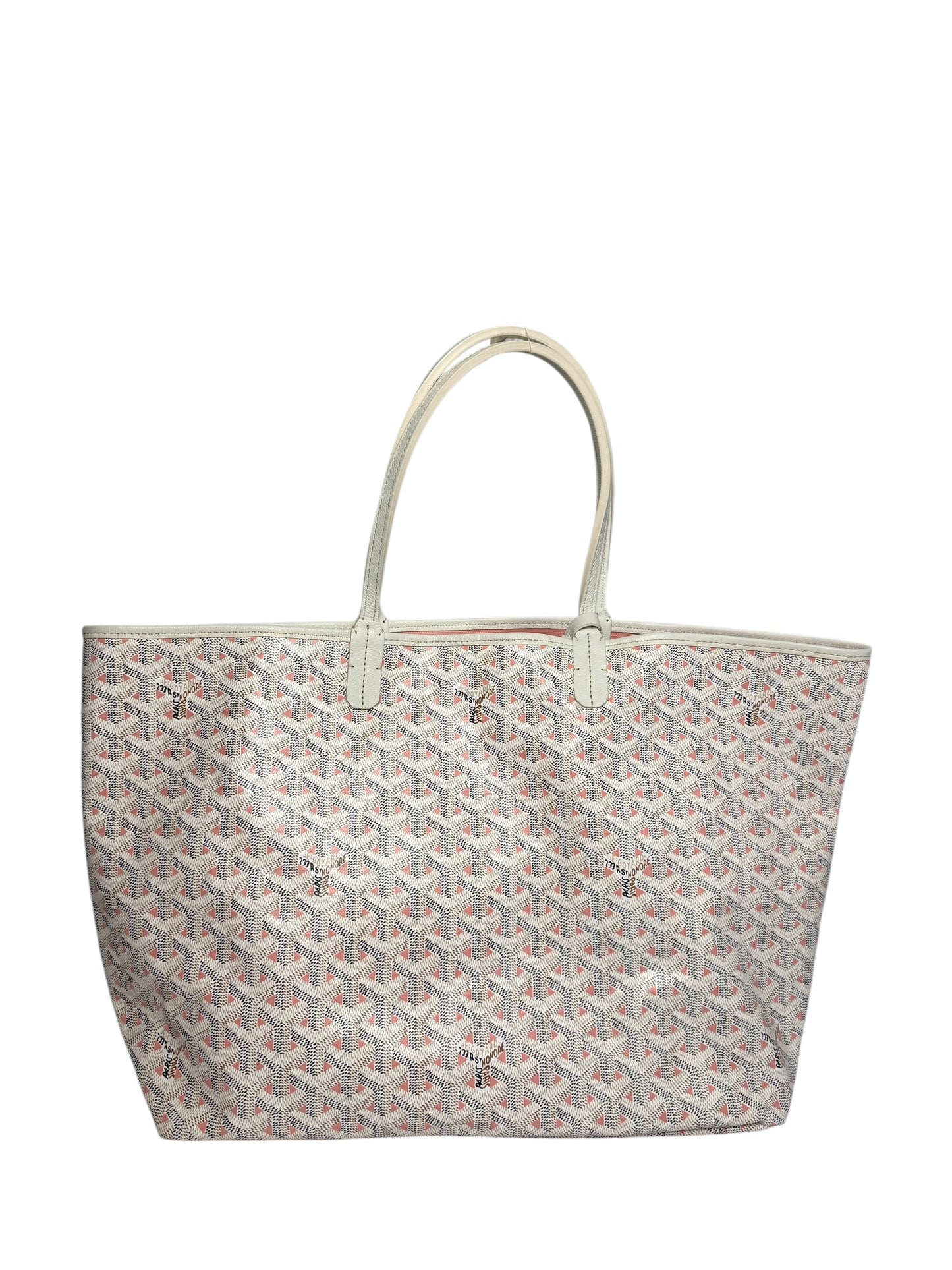 Goyard Pink and White St Louis PM