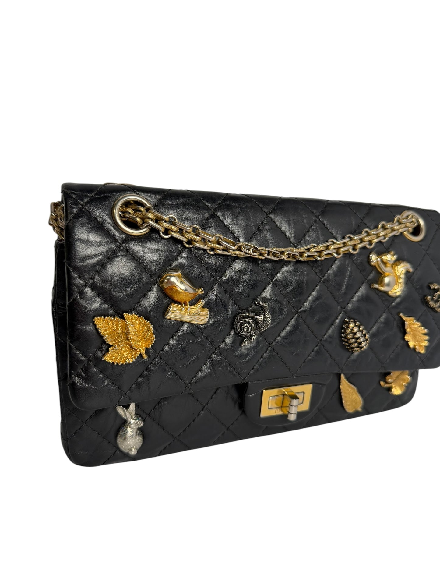 Chanel Lucky Charms Reissue 2.55 Aged Calfskin Flap