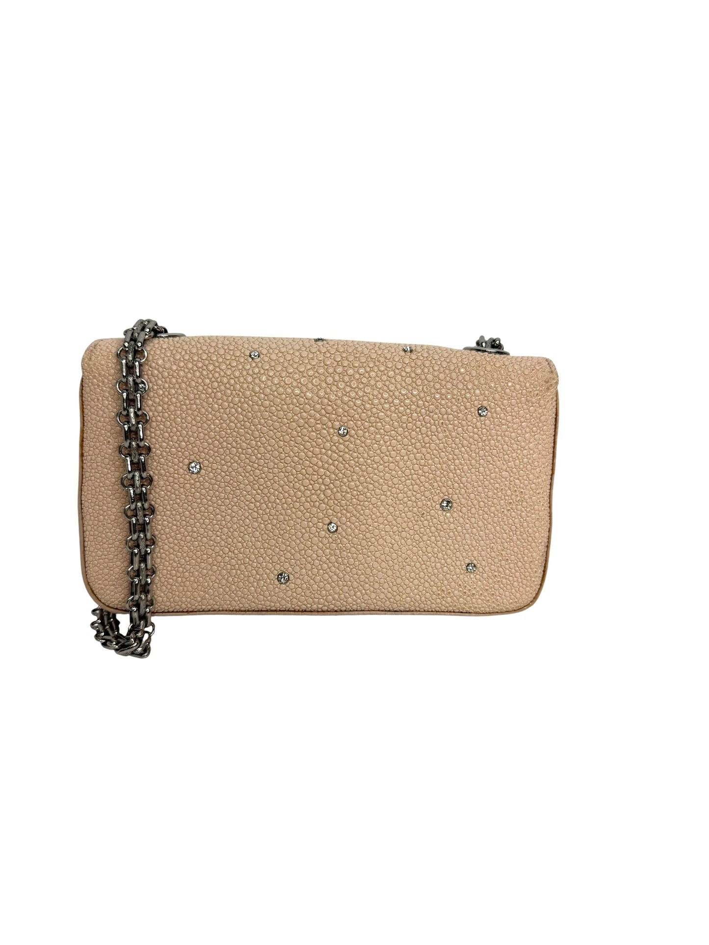 Chanel Pink Stingray Reissue Micro T8823