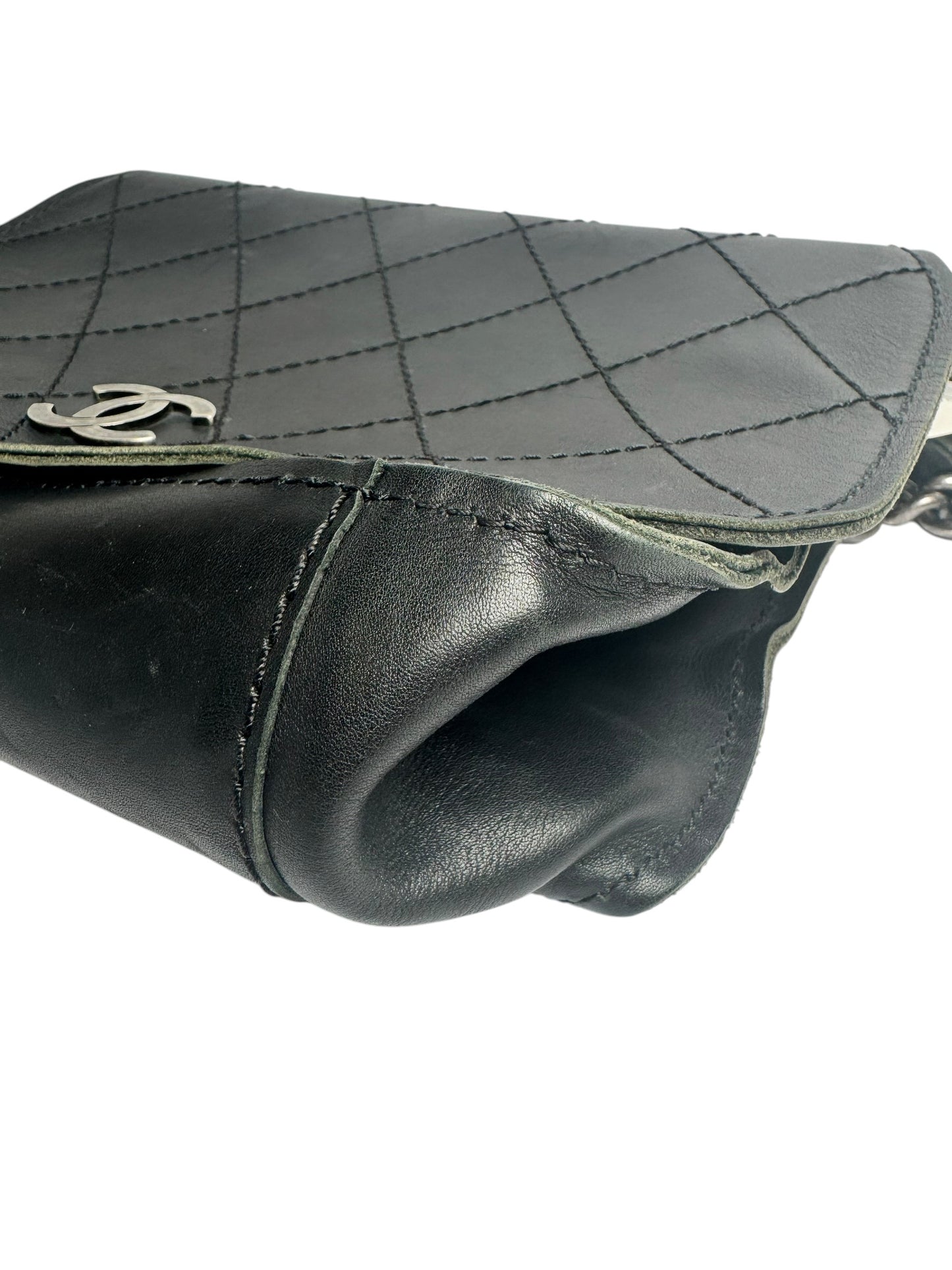 Chanel Black Mesh Flap T1000