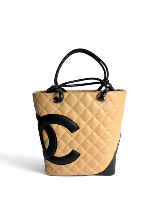 Chanel Small Beige Cambon Tote