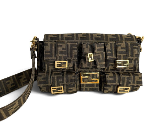 Fendi Baguette Zucca Multipocket
