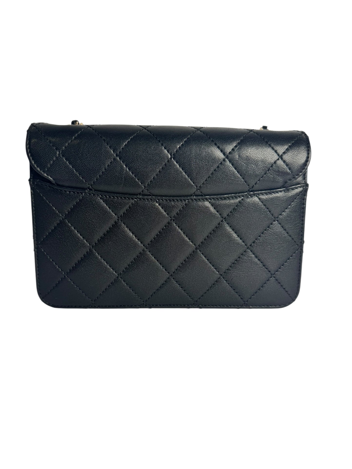 Chanel Black Beauty Lock GHW T5160
