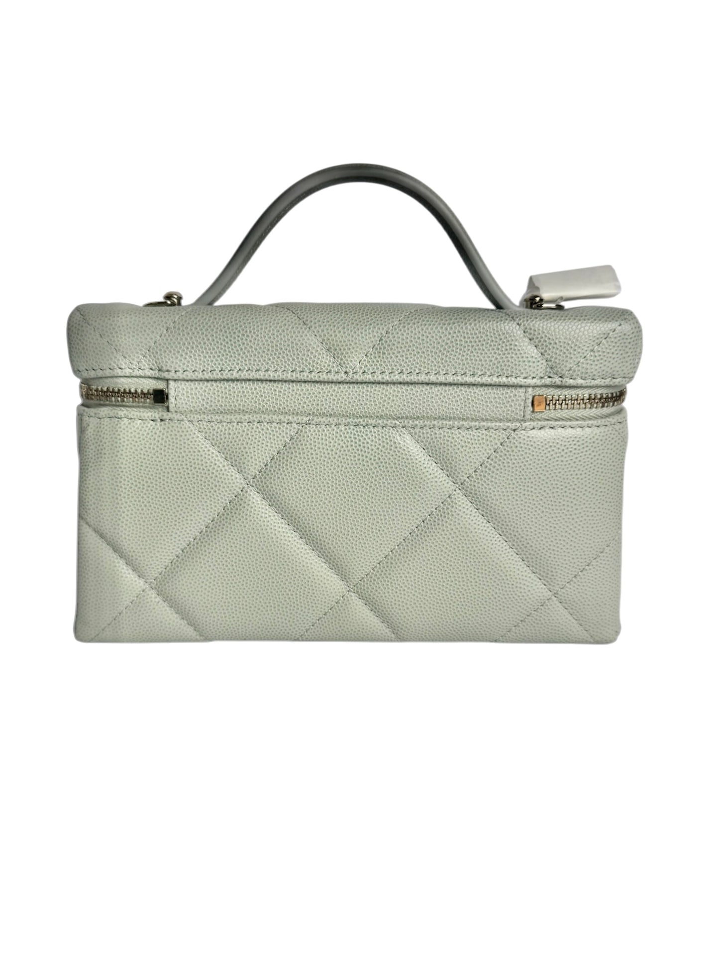 Chanel Mint Caviar Slim Vanity 2026 T8239