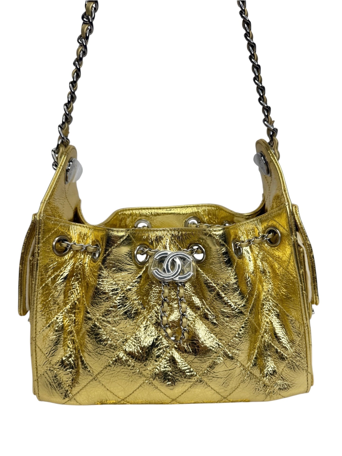 Chanel 25 Mini Gold SHW T8723