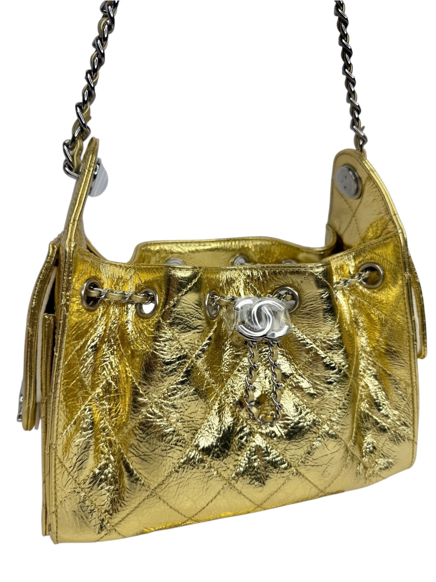 Chanel 25 Mini Gold SHW T8723