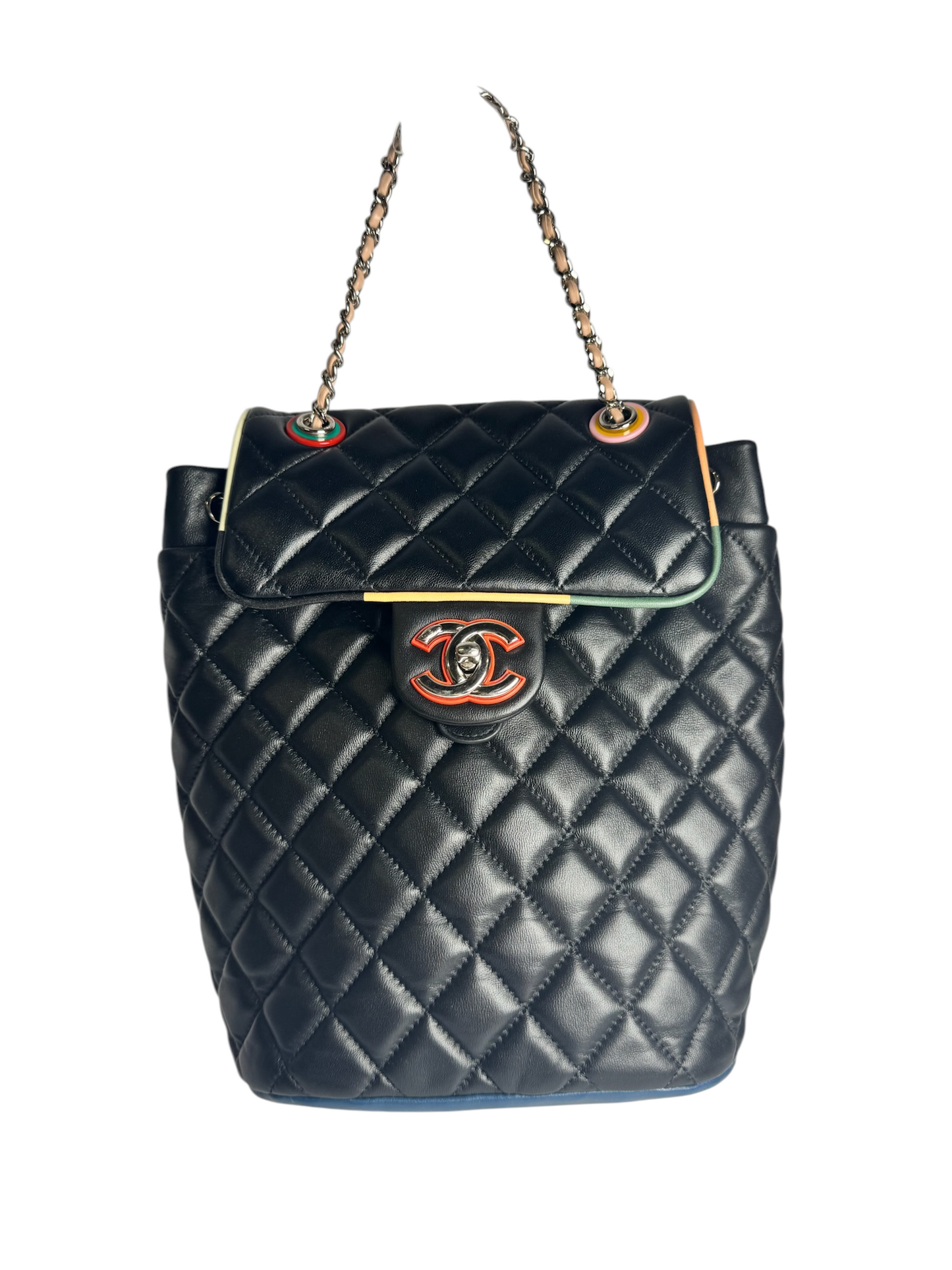 Chanel Coco Cuba Multicolor Backpack T8014