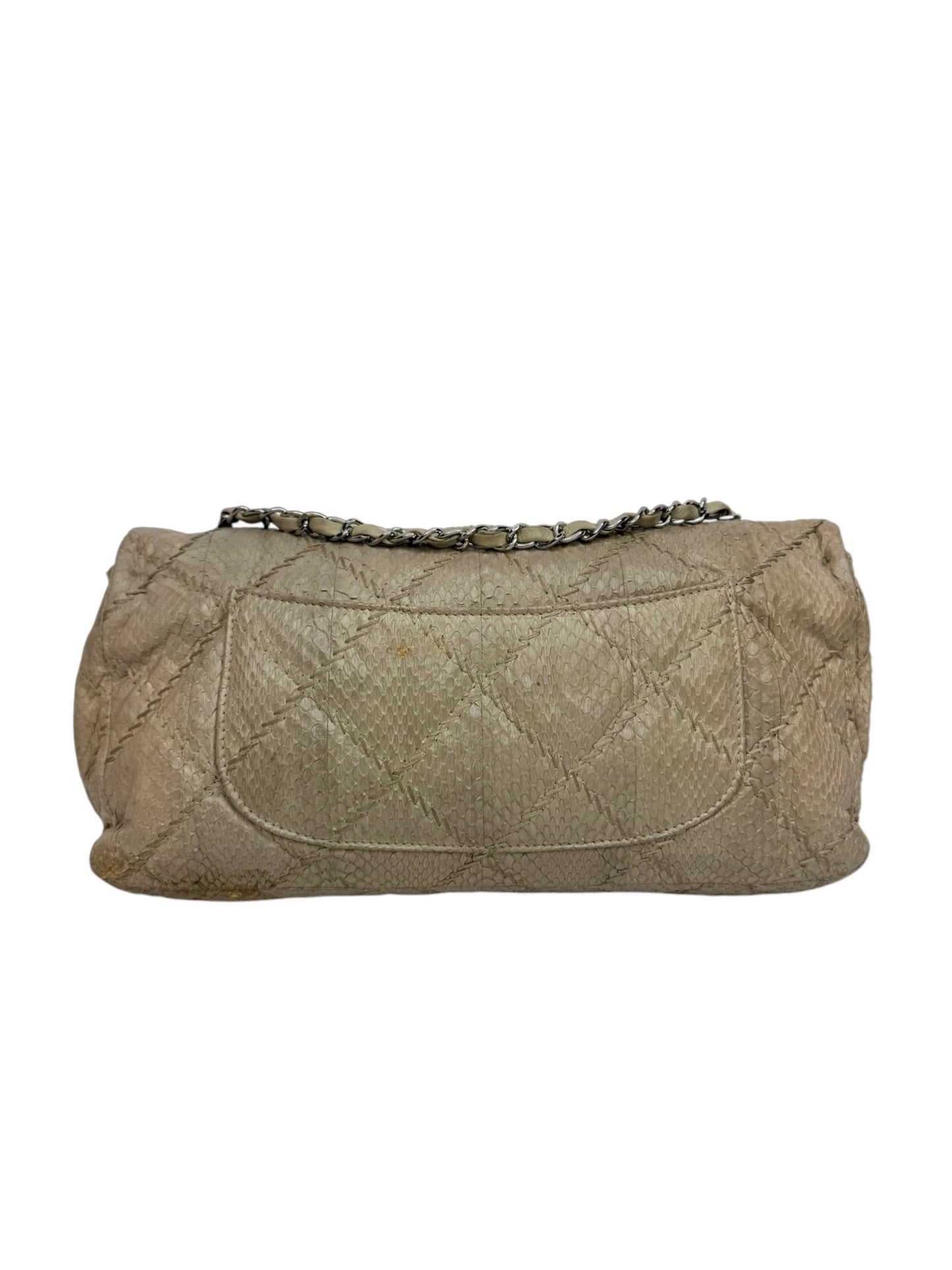 Chanel Brown Python Ultimate Stitch Flap T1133