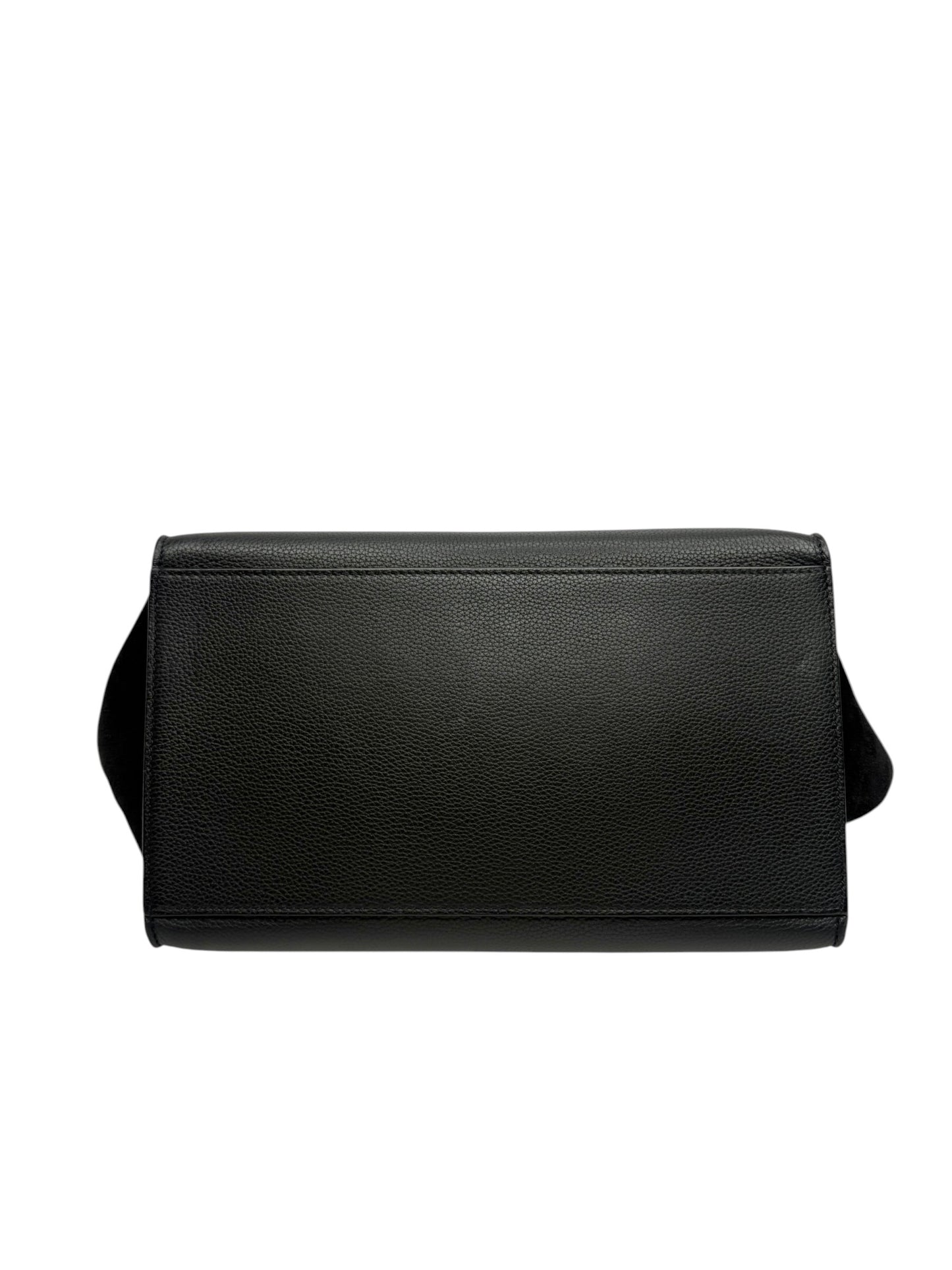 Celine Black Leather and Suede Medium Trapeze T8751
