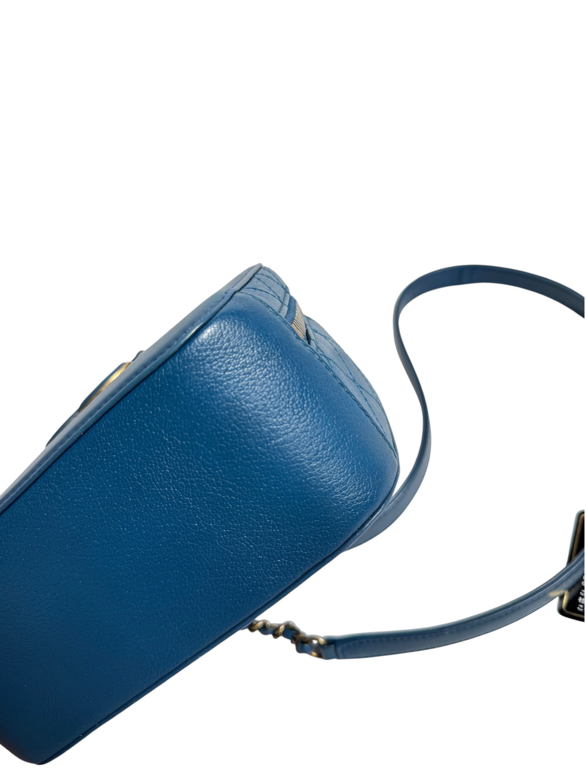 Chanel Blue Coco Curve Vanity Case T9125