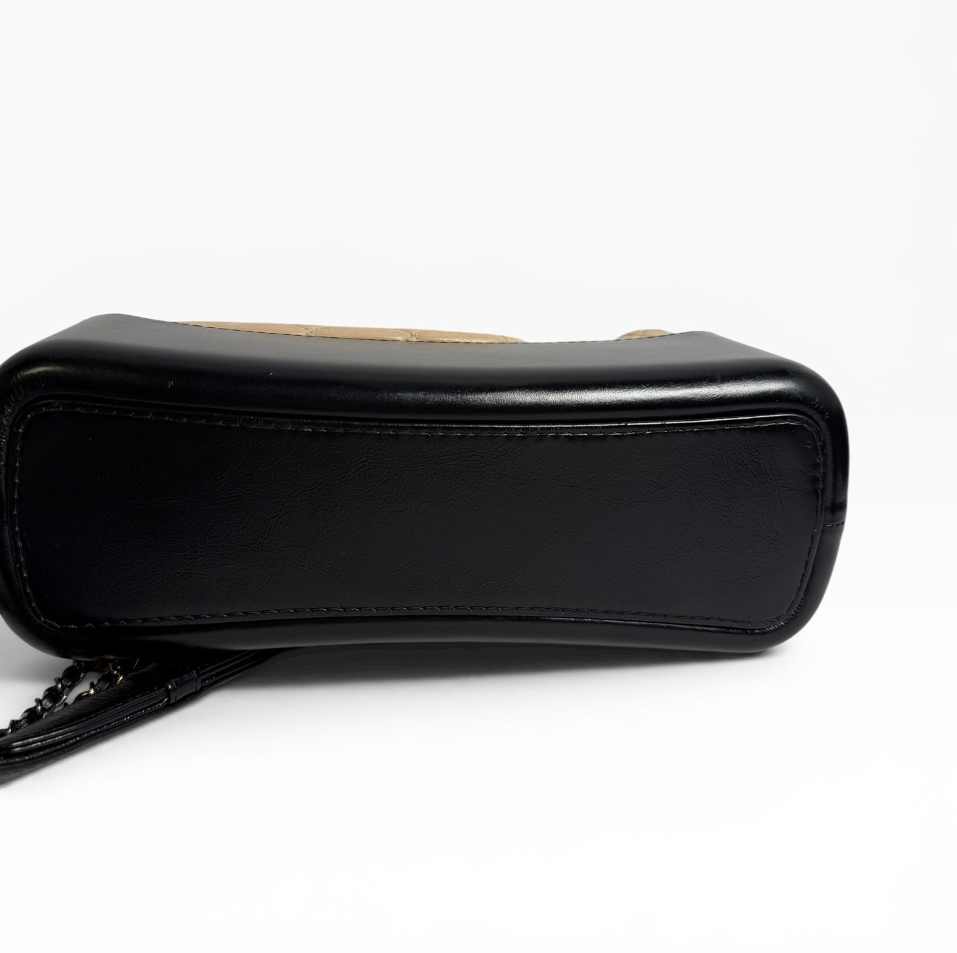 Chanel Beige and Black Gabrielle Hobo Bag