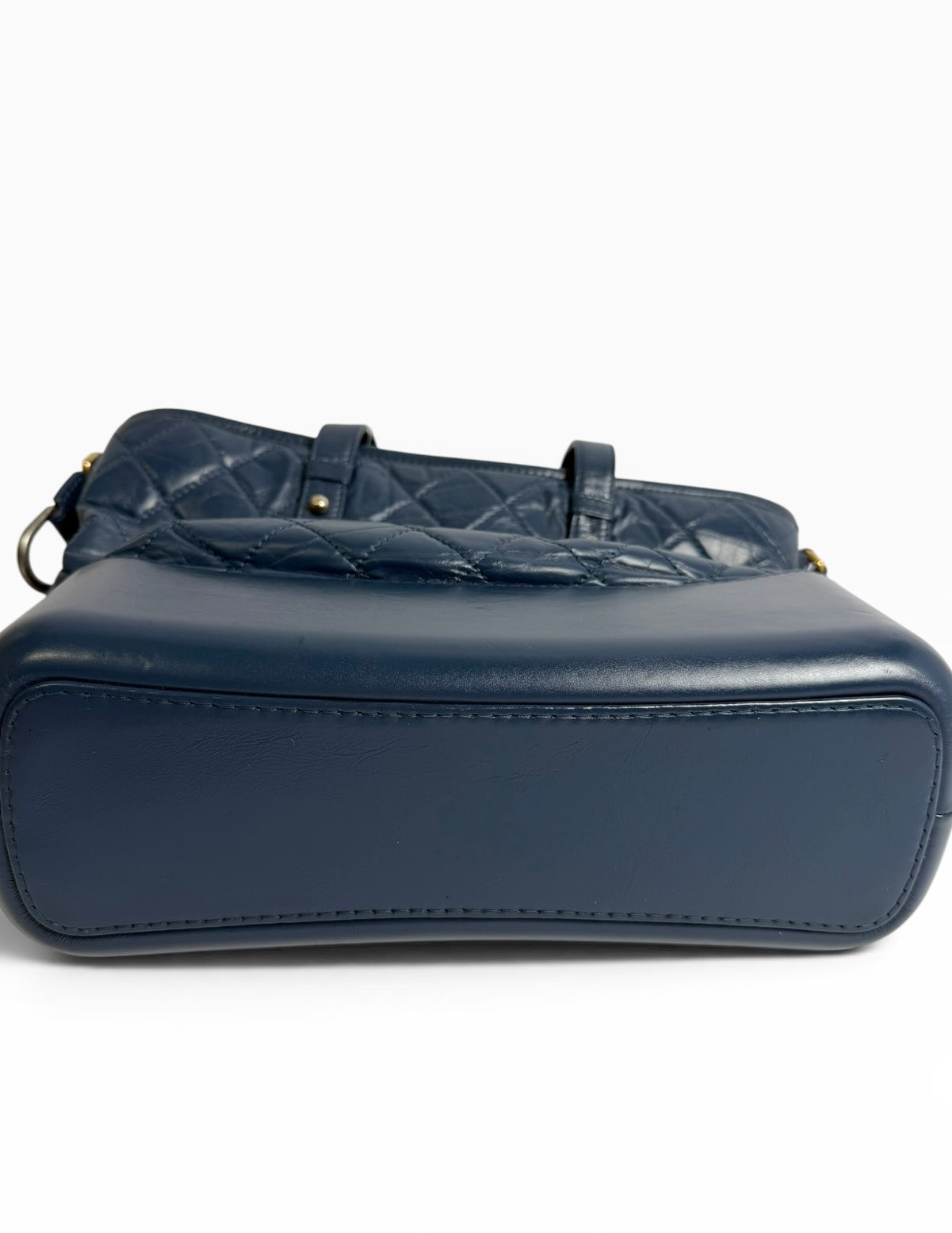 Chanel Navy Gabrielle Quilted Hobo Bag