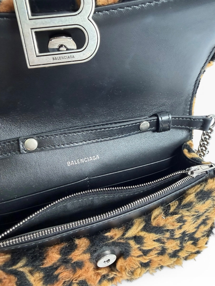 Balenciaga Faux Fur Hourglass